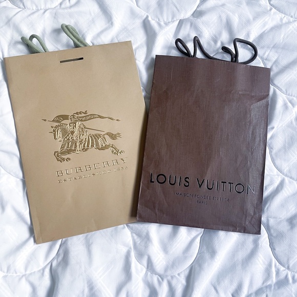 Louis Vuitton & Burberry Shopping Bags - Picture 1 of 5